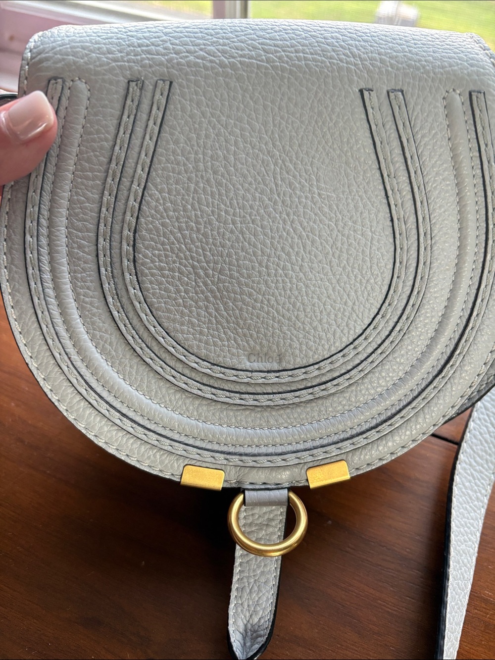 Chloe Gray Marcie Small Crossbody Bag - Picture 5 of 5